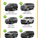 Roof Rack Cross Bars for 21-27 Chevy Tahoe & Suburban & Yukon & Escalade