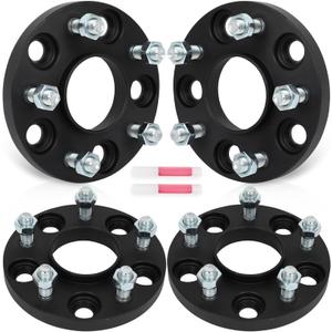 4Pcs Wheel Spacers  6WSA0850 1"-6x4.5-12x1.25-66.1HC