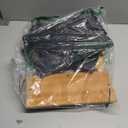 2 Set Magnetic Shelf for Refrigerator with Wood Lid, Fruit Potato & Onion Storage Bins, Pantry Organizers & Storage, Large Container Magnetic Spice Rack for Refrigerator, Kitchen Counter, Cabinet (Black)