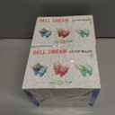 2 x Popsicle MoldPopsicle Maker Popsicle Molds 6 Pieces Silicone Ice Pop Molds BPA Free Popsicle Mold Reusable Easy Release Ice Pop Make (Green)