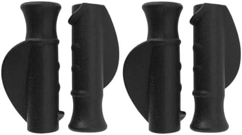 Create idea 22mm Rollators Handles Right and Left Handle Covers PVC Ergonomically Handles Rollators Replacement Parts Accessories Black