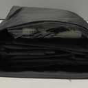 8 Ft Winter Pool Cover Above Ground Pool Cover, Easy Installation Round Pool Cover Protector, Round Hot Tub Cover Ideal for hydrophilic and Dustproof Trampoline Cover (Black)