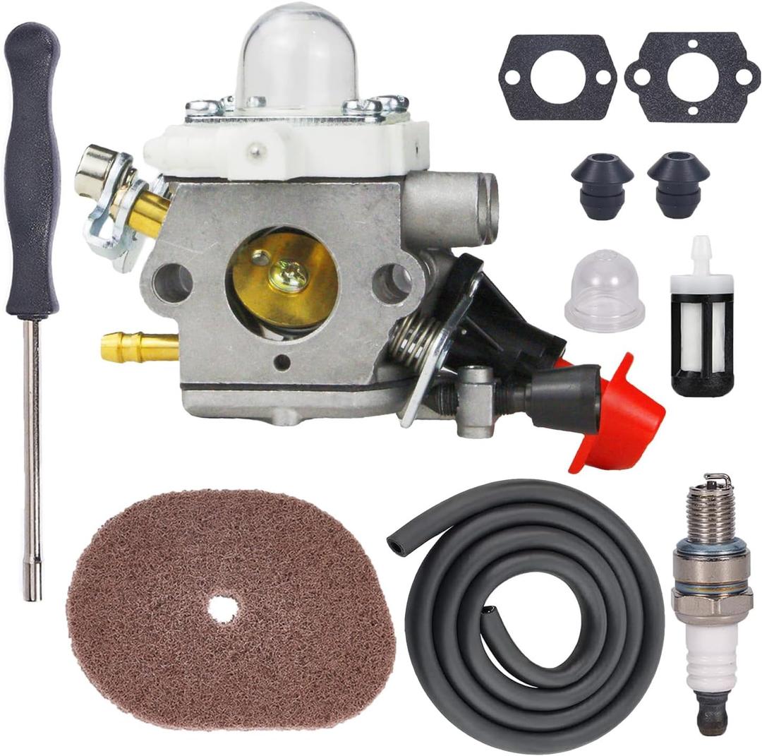 C1M-S207A FS56RC FS56 Carburetor Kit for Stihl C1M-S207 FS 56 RC 56RC FS56R FS40 FS50 FS56 FS70 FS70R FS70RC KM56 KM56RC Trimmer Weed Eater Carb replace OEM 4144-120-0603 4144-120-0600 C1M-S207A FS56RC FS56 Carburetor Kit for Stihl C1M-S207 FS 56 RC 56RC FS56R FS40 FS50 FS56 FS70 FS70R FS70RC KM56 KM56RC Trimmer Weed Eater Carb replace OEM 4144-120-0603 4144-120-0600