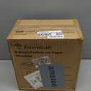 Bonsaii Paper Shredder for Home Use, 3.4 Gal Wastebasket, 6 Sheet Crosscut Paper Credit Cards, Staples, and Clips Shredder for Home Office Use, Portable Handle Design (C237-B New Version)