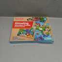 SYNCFUN 4-in-1 Animal Wooden Puzzles Glow in The Dark Toys, 24 & 35 PCS Montessori Puzzles Board Toys for Toddlers Ages 3-5, Farm, Ocean, Zoo, Insect Themes, Birthday Valentine Easter Gifts for Kids (L)