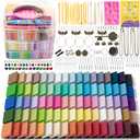 Aestd-ST Polymer Clay 85 Colors, Modeling Clay for Kids, Oven Bake Molding Clay Kit,DIY Starter Kits with Sculpting Tools and Accessories, Art and Craft Gifts for Kids and Adults.