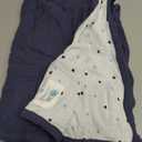 lulumoon Baby Blanket for Newborns: Muslin Swaddle for Receiving Neutral - Crib Quilt for Travel Boy & Girls 30"x40"(Blue)