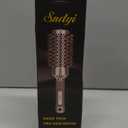 Round Brush for Blow Drying, Nano Thermal Ceramic & Ionic Tech Hair Brush with Boar Bristles, Professional Round Barrel Brush for Styling, Curling & Straightening by Sndyi (2.9 Inch, Barrel 1.7 Inch)