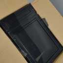 HOMIDEC Shoe Storage, 6 Pack Shoe Organizer Hard Plastic Shoe Box, Shoe Boxes Clear Plastic Stackable, Shoe Boxes with Lids for Size 13, Clear Smoke