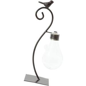 PRETYZOOM Iron Vase Desktop Decoration Flower Vase for Decor Home Ornament Flower Arrangement