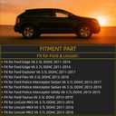 AT4E6268BE Timing Chain Kit w/Water Pump Fit For Ford Edge Explorer Taurus Police Flex, Lincoln MKS/MKZ/MKX 3.5L 3.7 L 2011-2019 V6 AW6348 9-5689