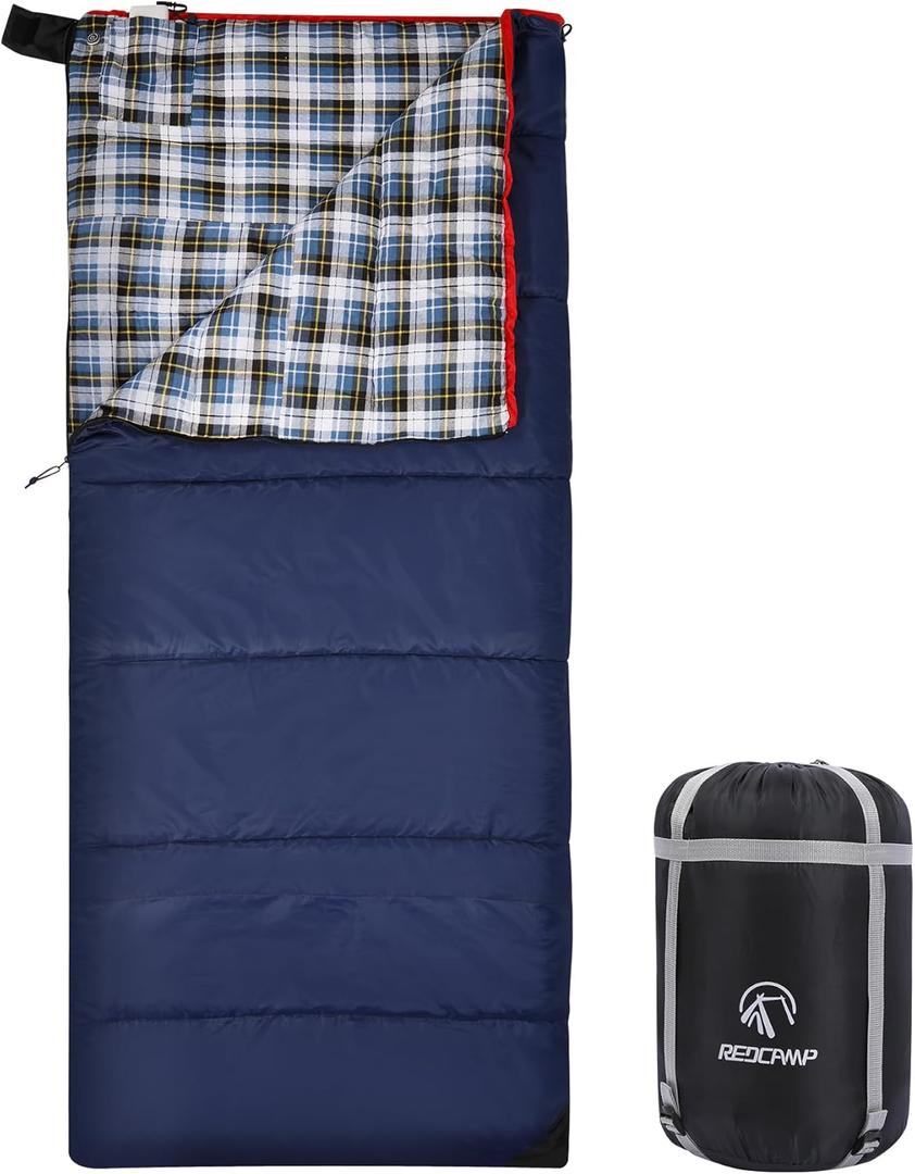 RedCamp Sleeping Bag Flannel 79x33