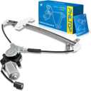 PHILTOP Rear Right Power Window Regulator w/Motor for Accord 2003-2007
