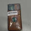 Casus Designed for iPhone 17 Pro Max Case with MagSafe, Slim Kickstand Vegan Leather Protective Cover with Tempered Glass Screen Protector, 6.9 Inch (2025), Brown