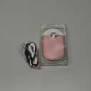 mlogiroa Lash Fan Mini Portable Eyelash Fan Handheld for Eyelash Extension Rechargeable USB C Air Cooling Blower with Built in Sponge Lash Extension Application (Pink)