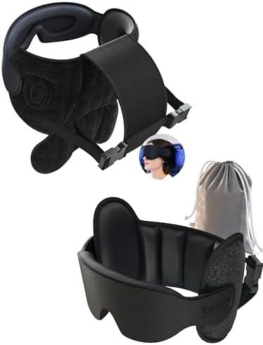SARISUN Travel Pillow, Upgrade U Airplane Pillow and Travel Neck Pillows Combo Neck Support