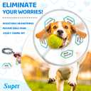 Supet Dog Cone Collar After Surgery to Stop Licking: Adjustable Recovery Elizabeth Collar Alternative for Large Medium Small Dogs, Plastic Pet Head Neck Cone (L)