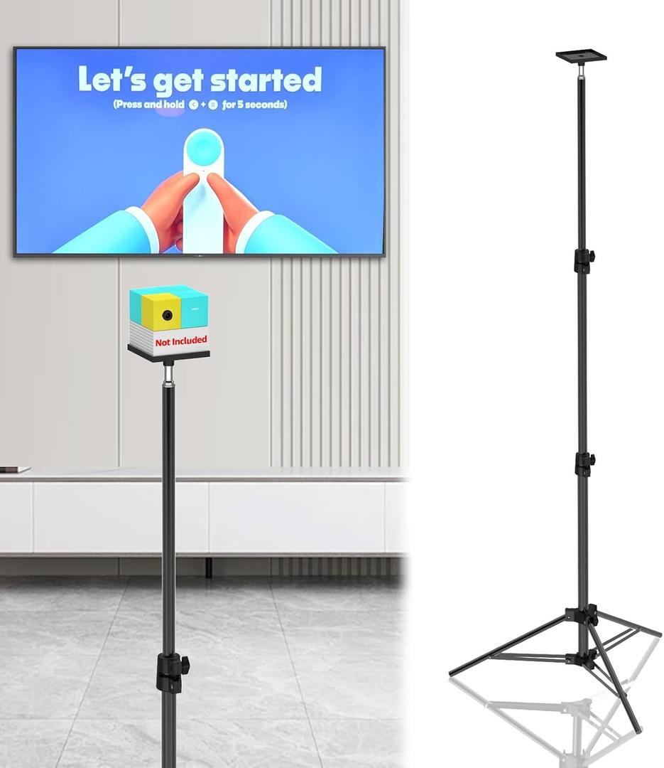 Tripod Stand for Nex Playground Console, Perfect for Nex Playground Game System for Kids & Families, Adjustable Height Stable Holder for Viedo Games in Indoor & Outdoor