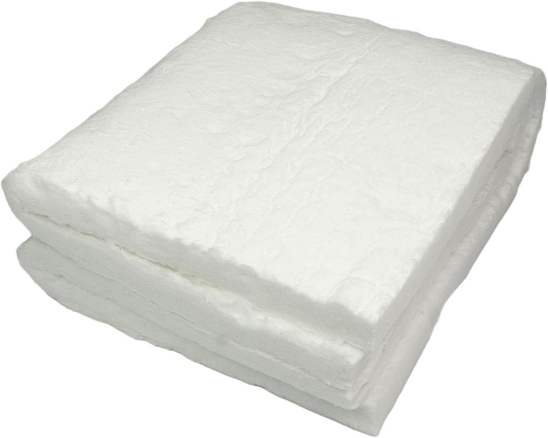 Lynn Manufacturing Universal Baffle Blanket, 2100F, 24'' x 20'' x 1'', for Wood Stove, High Temperature Rated, Ceramic Fiber Alternative, Soft, 2256E