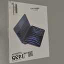 AHYWTAN for iPad 11/10th Generation Case with Keyboard,Detachable Bluetooth Keyboard case for iPad A16 2025 11 inch/10th Gen 2022 10.9 with Pencil Holder, Square Keycaps,Black