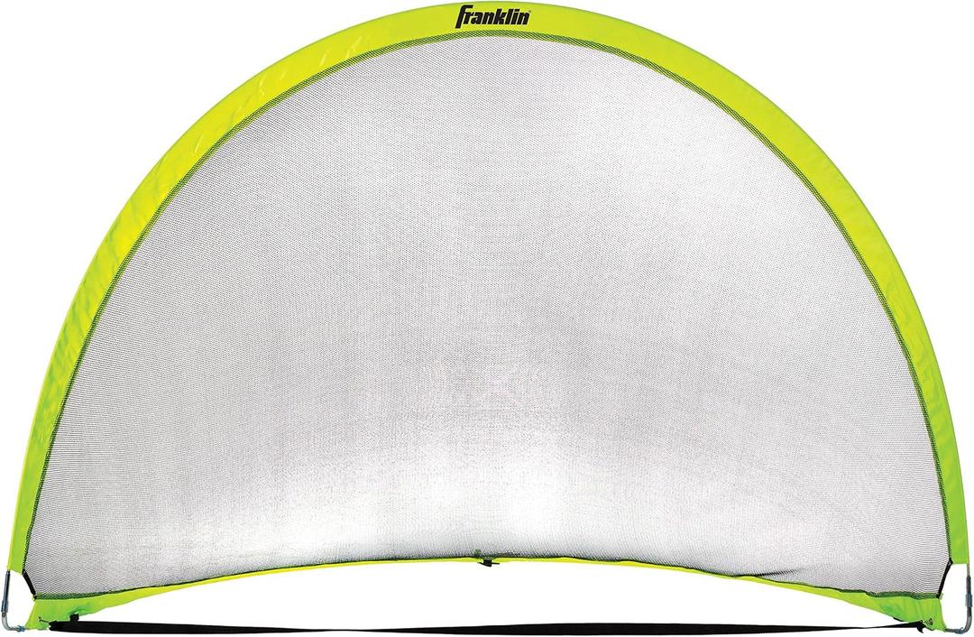 Franklin Sports Pop-Up Dome Shaped Goals - Indoor or Outdoor Soccer Goal - Goal Folds For Storage - 4' x 3' Soccer Goal