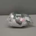 3 Pack Women's Mock Turtleneck Sweatshirts Long Sleeve Cotton Pullover Shirts Tunic Lightweight Loose Casual Tops (Medium, Black, White, Brown)