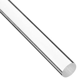 Acrylic Lucite Dowel - 7/8W x 24L - for DIY Projects, Crafts & More - Durable & Sturdy Material - 22mm x 610mm - One Rod - Clear