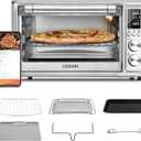 COSORI Air Fryer Toaster Oven Combo 13-in-1, 32Qt APP & Voice Control Convection Oven Countertop, Bake, Broil, Roast, Dehydrate, Sous Vide, 134 Recipes & 4 Accessories, Silver, Stainless Steel