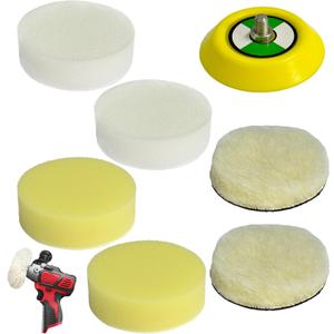 Sander Accessory Kit Replacement for Milwaukee Electric Tools 49-36-2438 M12 Spot Polisher