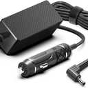 HKY Laptop Car Charger for MSI Gaming Laptop 180W 150W 120W MSI GF63 GS66 GS65 GE72 GF65 GF75 GS75 GE62 GE70 GF62 GF72 GL62 GL72 GS40 GS43 GS63 GS73 Series 12V-24V Auto Boat Airplane DC Power Adapter