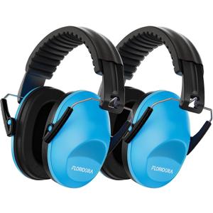 Floriogra 2 Pack Noise Canceling Headphones for Kids, Kids Ear Protection Earmuffs for Autism, Toddler, Children, Noise Cancelling Headphones Sound Proof Earmuffs for Concerts, Air Shows, Fireworks