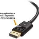 Cable Matters DisplayPort to HDMI Adapter (DP to HDMI Adapter is NOT Compatible with USB Ports, Do NOT Order for USB Ports on Computers)