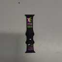 Witch-Themed Sport Band Compatible with Apple Watch Bands 41mm 40mm 38mm 49mm 45mm 44mm 42mm, Cute Soft Silicone Replacement for iWatch Ultra SE Series 10 9 8 7 6 5 4 3 2 1, Magic broom & bat