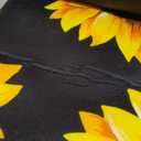 Sunflower Black Kitchen Rugs Non-Slip Soft Doormats Bath Carpet Floor Runner Area Rugs for Home Dining Living Room Bedroom 72" X 24"