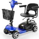 Wooken 4 Wheel Powered Mobility Scooter for Seniors & Elderly