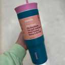 Owala Tumbler Stainless Steel 24oz Bottle Blue Pink