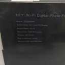 Digital Picture Frame WiFi Grey Send Photos from Phone16GB Storage Smooth System 10.1inch 1280x800 IPS Touch Screen Digital Photo Frame Auto-Rotate Wall Mountable