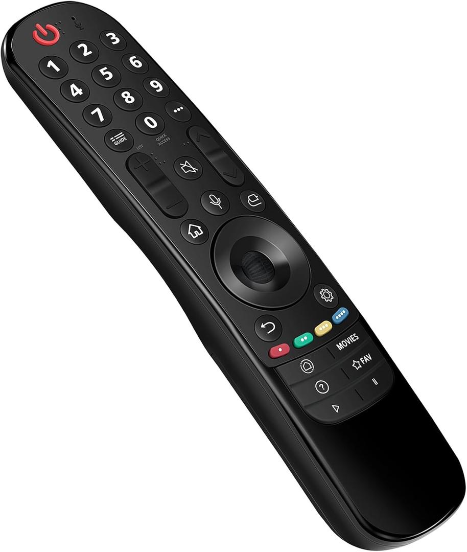 MR22GN AKB76040002 AKB76040010 Replace Voice Remote Control compatible with LG OLED QNED UHD 4K TV QNED99 NANO80 UQ90 Series 2022 Model 43NANO75 50NANO75 50NANO77 4350NANO77 50NANO80 50NANO85 50NANO86