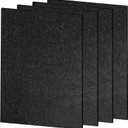 HPA300 Filter A Replacement, 4 Activated Carbon Filters Compatible with Honeywell Air Purifier HPA100/200/300/500 Series by LifeSupplyUSA