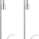 Pelopy Feather Flag Ground Spike Ground Stake Flag Base Heavy Duty Flag Pole Holder for Ground Outdoor Banner Stakes Fits Poles with 0.65 Inch Inner Diameter, Stake Only(20 Inch, 2 Pcs)