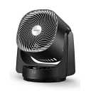 GEEK AIRE FAN, AIR CIRCULATOR 3D OSCILLATING FLOOR FAN, HIGH VELOCITY TABLE FAN WITH 4 SPEEDS, 6H TIMER, AI MODE, COOLING FAN COMPATIBLE WITH ALEXA, GOOGLE, APP AND REMOTE CONTROL, BLACK