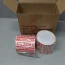 2000 Fragile Stickers 4 Rolls 2" x 3" Fragile - Handle with Care - Thank You Shipping Labels Stickers (500 Labels/Roll)