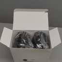 PLASTICPRO 6 Pack Black Plastic Wine Glasses Stemless Disposable 12 oz BPA Free Shatterproof Plastic Wine Cups Wine Glasses for Parties