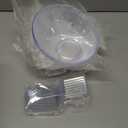 R-kay 16 Pcs Candy Bowls And Plastic Scoops Set - 8 Clear Plastic Candy Bowl 20 Oz And 8 Scoop 6.5 Inch Buffet Containers Set Heavy Duty