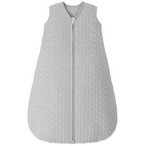 Baby Sleep Sack 12-18 Months 1.0 Tog Baby Wearable Blanket Cotton Sleeping Sack Quilted Baby Sleep Bag with 2-Way Zipper for Toddler Infant Grey (Large)