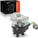 A-Premium Ignition Distributor with Module and Cap and Rotor Compatible with Honda Accord 1990-1991 2.2L
