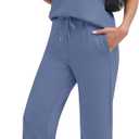 RUBZOOF Lounge Sets for Women 2 Piece Track Suits Outfits 2025 Travel Summer Casual Outfit Sets Matching Pants Set Clothing (Blue, M)