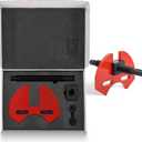 Wheel Hub Removal Tool Set | Wheel Bearing Hub Remover Tool Kit Compatible with 5 6 8 Lug Hub Assemblies on Cars and Trucks, Wheel Hub Buster Puller with Storage Case