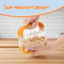 Chicken Shredder - Chicken Breast Shredder Tool Twist, Clear Meat Grinders Shredder Tool Twist for Pork Beef Chicken - BPA Free