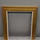 Creative Mark Elegant Plein Aire Gold Frame with Linen Liner, 16x20 Ornate Open Back Picture Frames, No Glass or Backing, Gessoed Wood, 2.75-inch Wide Moulding